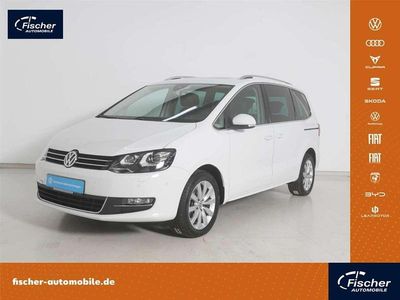 Weiss Gebraucht 2021 VW Sharan Highline Van / Kleinbus | 32.980 € (Etwas zu teuer)