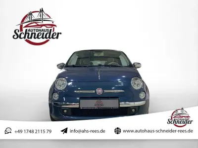 Używany Fiat 500 Pop Star 69 KM (50 kW) 2014 Niebieski Kabriolet