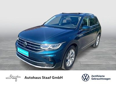 Gebraucht VW Tiguan Elegance 150 PS (110 kW) 2022 Nightshade blue metallic SUV