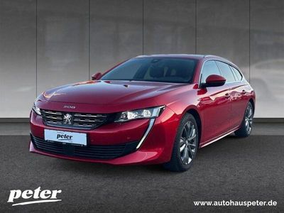 Gebraucht Peugeot 508 SW Allure 181 PS (133 kW) 2021 Met. rot (metallic) Kombi