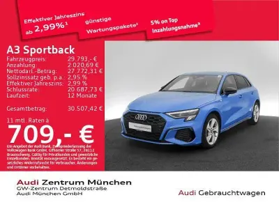 Gebraucht Audi A3 S-Line 245 PS (180 kW) 2023 Turboblau Limousine