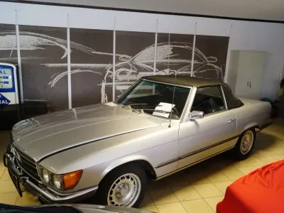 Gebraucht Mercedes SL450 225 PS (165 kW) 1972 Silber Cabrio