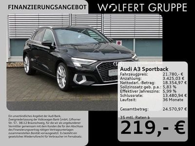 Schwarz Gebraucht 2021 Audi A3 e-tron Ambiente Kleinwagen | 21.780 € (Superpreis)