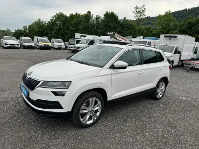 Używany Skoda Karoq Style 150 KM (110 kW) 2017 Biały SUV