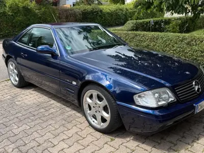Gebraucht Mercedes SL320 Edition 224 PS (164 kW) 2001 Blau Cabrio