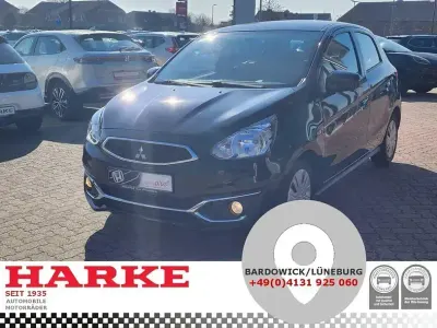 Gebraucht Mitsubishi Space Star Edition 118 PS (86 kW) 2017 Schwarzmetallic (metallic) Kleinwagen