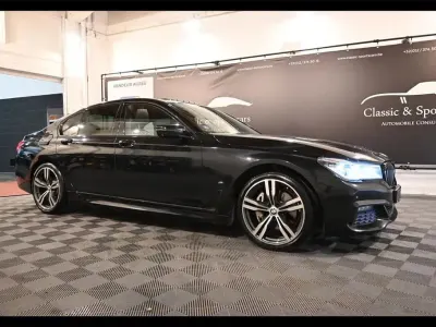 Gebraucht BMW 740 M Sport 258 PS (189 kW) 2017 Schwarz Limousine