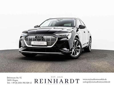 Gebraucht Audi e-tron Sportback S-Line 300 kW (408 PS) 2022 Mythosschwarz metallic SUV