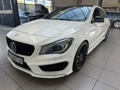 Używany Mercedes CLA250 Shooting Brake AMG line 211 KM (155 kW) 2015 Biały Kombi