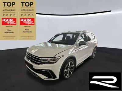 Gebraucht VW Tiguan Allspace R-line 200 PS (147 kW) 2022 Pure white SUV