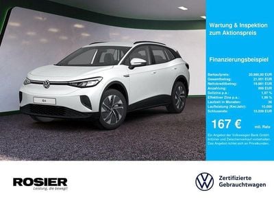 Usata VW ID.4 Pure 125 kW (170 CV) 2022 Bianco SUV