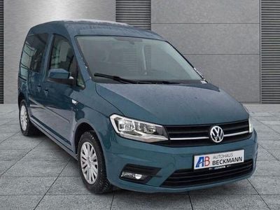 Gebraucht VW Caddy Trendline 150 PS (110 kW) 2018 Grün Van / Kleinbus