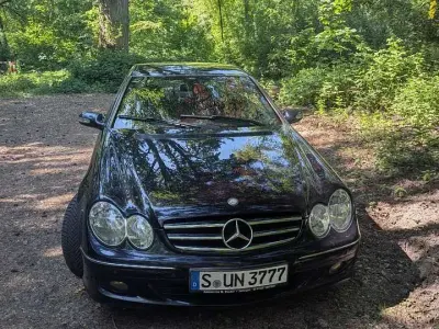 Gebraucht Mercedes CLK280 Avantgarde 231 PS (169 kW) 2006 Blau Coupé
