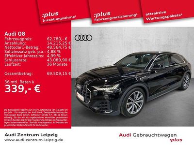 Gebraucht Audi Q8 Ambiente 340 PS (250 kW) 2023 Mythosschwarz metallic SUV