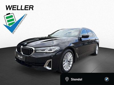Gebraucht BMW 530e Comfort Edition 292 PS (214 kW) 2022 Black sapphire (schwarz) Kombi