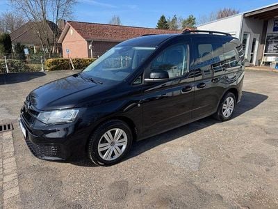 Gebraucht VW Caddy 122 PS (89 kW) 2021 Schwarz Van / Kleinbus
