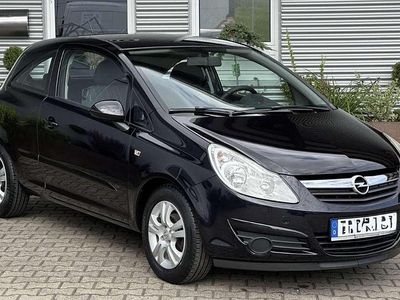Gebraucht Opel Corsa Edition 80 PS (58 kW) 2007 Schwarz Kleinwagen