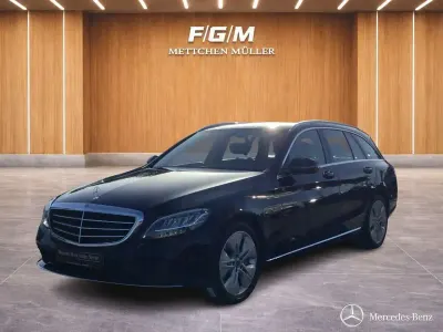 Gebraucht Mercedes C300e Exclusive 211 PS (155 kW) 2020 Unilack schwarz uni Kombi