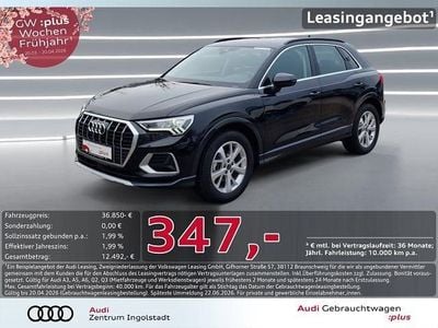 Gebraucht Audi Q3 Advanced 150 PS (110 kW) 2025 Schwarz metallic SUV
