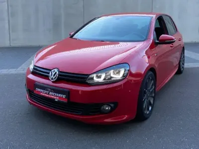 Gebraucht VW Golf VI Highline 122 PS (89 kW) 2010 Rot Kleinwagen