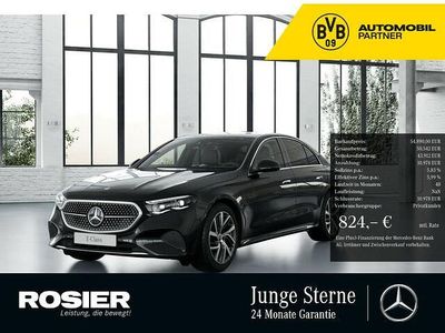 Gebraucht Mercedes E200 Advanced Plus 204 PS (150 kW) 2023 Schwarz / obsidianschwarz Limousine