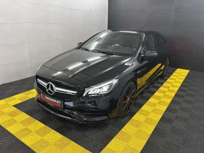 Gebraucht Mercedes CLA45 AMG AMG 381 PS (280 kW) 2019 Kosmosschwarz  metalliclack Kombi