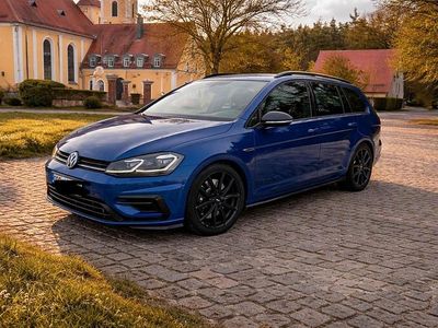Second-hand VW Golf VII R 300 CP (220 kW) 2020 Albastru Break