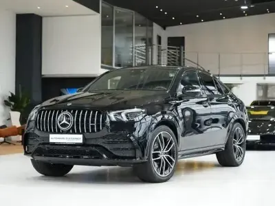 Brugt Mercedes GLE350 AMG line 272 HK (200 kW) 2020 Sort Coupe