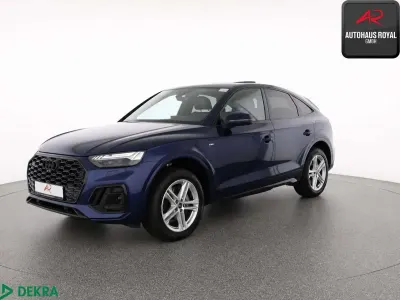 Gebraucht Audi Q5 Sportback S-Line 299 PS (219 kW) 2024 Navarrablau SUV