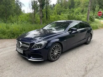 Gebraucht Mercedes CLS350 Shooting Brake Edition 258 PS (189 kW) 2016 Blau Kombi
