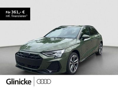 Distriktgrün metallic Gebraucht 2025 Audi A3 S-Line Limousine | 44.490 €