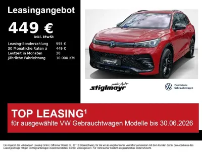 Brugt VW Tiguan R-line 204 HK (150 kW) 2025 Rød SUV