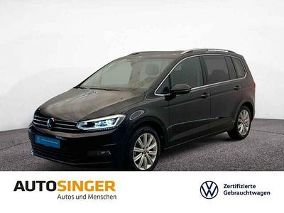 Gebraucht VW Touran Highline 150 PS (110 kW) 2024 Schwarz Van / Kleinbus