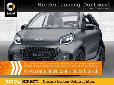 Grau Gebraucht 2021 Smart ForTwo Electric Drive Prime Cabrio | 15.590 € (Etwas zu teuer)