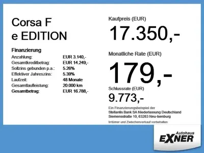 Gebraucht Opel Corsa-e Edition 100 kW (136 PS) 2023 Schwarz Kleinwagen