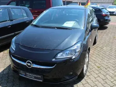 Gebraucht Opel Corsa Edition 90 PS (66 kW) 2015 Schwarz Kleinwagen