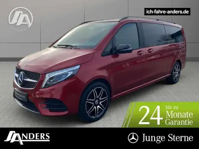 Second-hand Mercedes V300 AMG 237 CP (174 kW) 2022 Roșu Monovolum