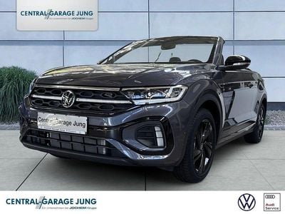 Neu VW T-Roc Cabriolet R-line 150 PS (110 kW) 2025 Schwarz Cabrio