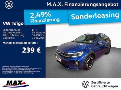 Blau Gebraucht 2025 VW Taigo R-line SUV | 26.059 € (Fairer Preis)