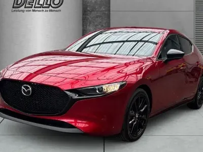 Neu Mazda 3 Homura-Line 140 PS (102 kW) 2025 Soul red crystal Limousine