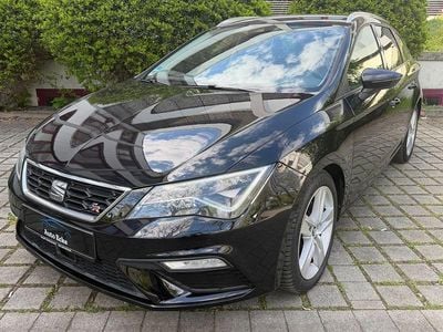 Usata Seat Leon ST FR 184 CV (135 kW) 2018 Nero Station wagon