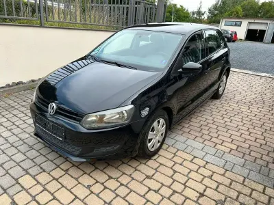 Gebraucht VW Polo Trendline 60 PS (44 kW) 2009 Schwarz Kleinwagen