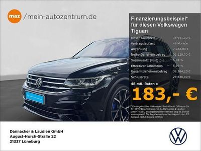 Second-hand VW Tiguan R 320 CP (235 kW) 2022 Negru SUV