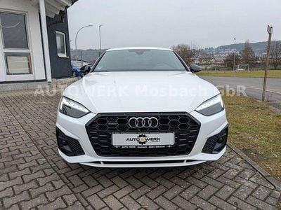 Gebraucht Audi A5 Sportback S-Line 204 PS (150 kW) 2021 Weiß Kleinwagen