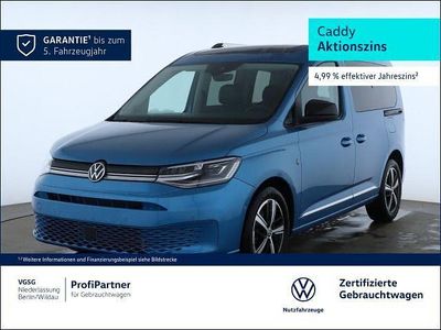Gebraucht VW Caddy Style 116 PS (85 kW) 2024 Blau Van / Kleinbus