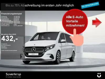 Gebraucht Mercedes EQV300 150 kW (204 PS) 2024 Weiß Van / Kleinbus