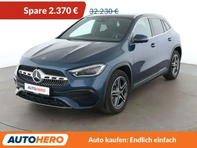 Gebraucht Mercedes GLA250 AMG line 160 PS (117 kW) 2021 Denimblau SUV