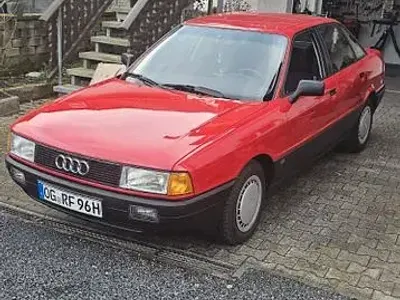 Brugt Audi 80 90 HK (66 kW) 1990 Rød Sedan