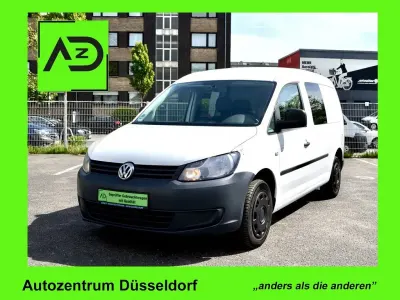 Gebraucht VW Caddy Maxi 102 PS (75 kW) 2010 Weiß Van / Kleinbus