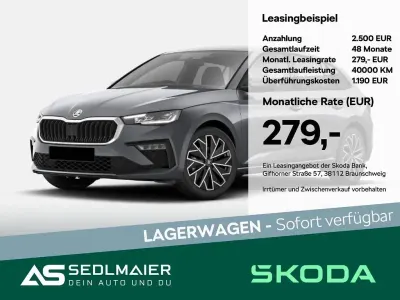 Neu Skoda Scala 150 PS (110 kW) 2025 Graphitegrau Kleinwagen